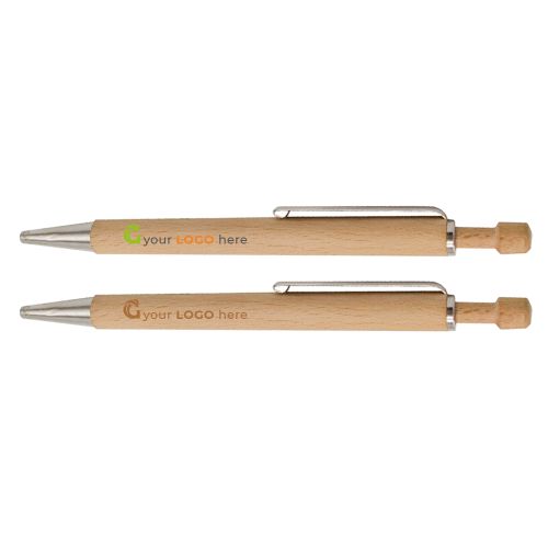 Printed wooden ballpoint pen - Image 1